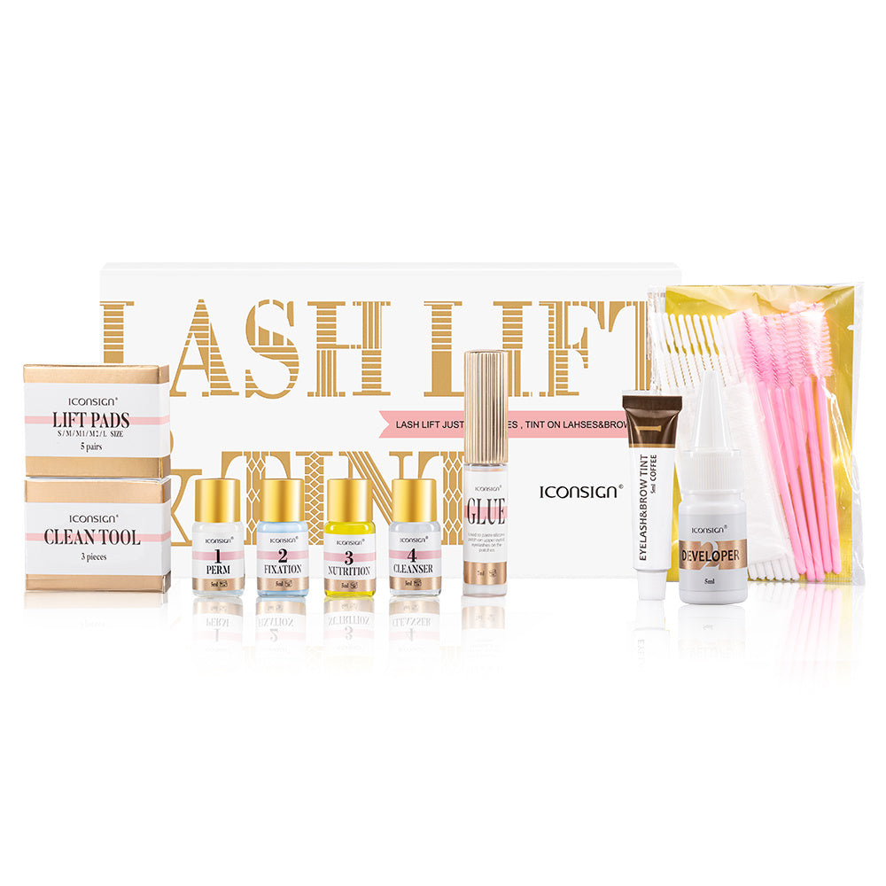 ICONSIGN Lash Lift EyeLash Eyebrow Dye Tint Kit Lashes Perm Set Brow Lamination Makeup Tools Everware Hub