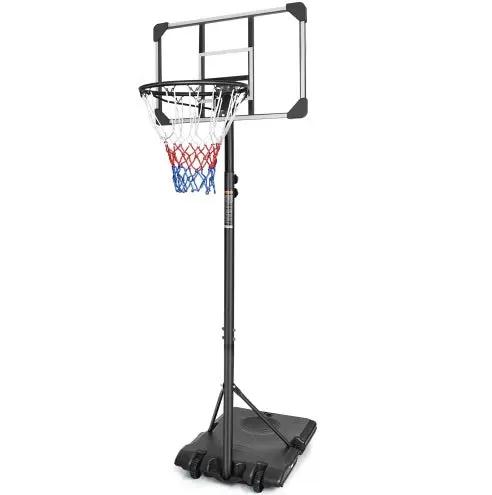 Portable Basketball Hoop for Teens – 5.6ft to 7ft Height Adjustable Everware Hub