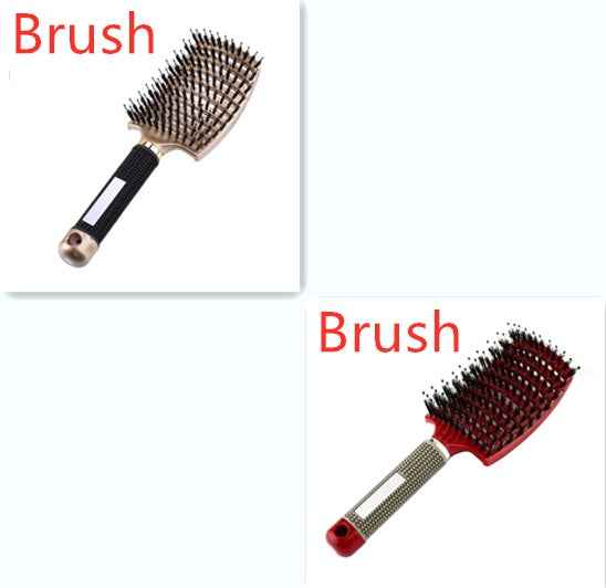 Hairbrush Anti Klit Brushy Haarborstel Women Detangler Hair Brush Bristle Nylon Scalp Massage  Teaser Hair Brush Comb Everware Hub