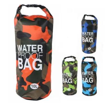 Camouflage Waterproof Bucket Bag ,Outdoor Dry Bag for Beach, Drifting, Camping & Travel Everware Hub