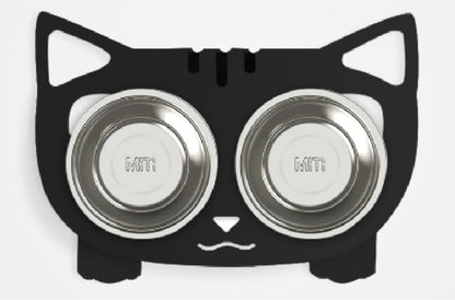 Anti-Falling Cat & Dog Feeding and Water Bowl, Non-Slip, Spill-Resistant Pet Feeder for Food and Water Everware Hub