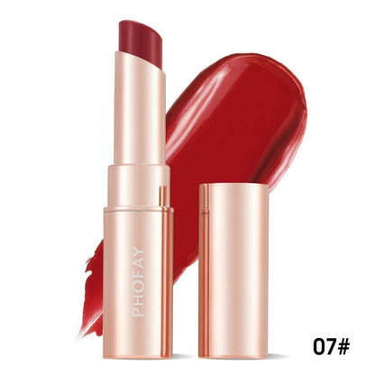 PHOFAY Moisturizing Lipstick, Hydrating, Long Lasting, Vibrant Color Everware Hub