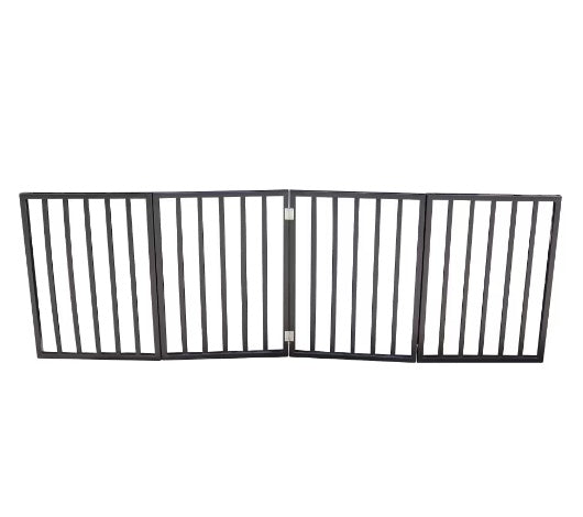 Pet Gate ,Adjustable Dog Gate for Doorways, Stairs & Hallways, Easy Install Safety Barrier Everware Hub