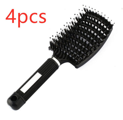 Hairbrush Anti Klit Brushy Haarborstel Women Detangler Hair Brush Bristle Nylon Scalp Massage  Teaser Hair Brush Comb Everware Hub