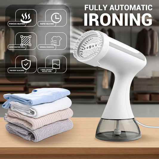 Compact Clothes Steamer,Travel & Home Use, Fast Heat-Up, Wrinkle Removal Everware Hub