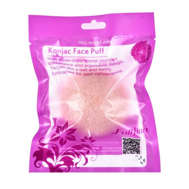 Natural Round Shap Konjac Sponge Face Cleaning Sponge Everware Hub