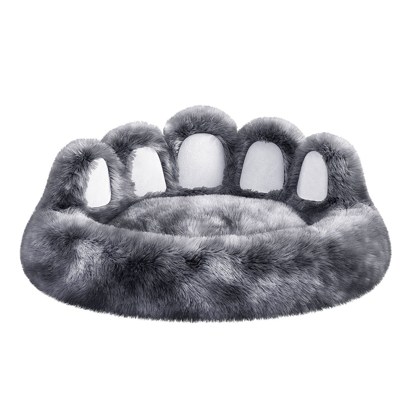 Bear Paw Shaped Dog Bed – Cozy Plush Pet Bed for Small & Medium Dogs and Indoor Cats Everware Hub