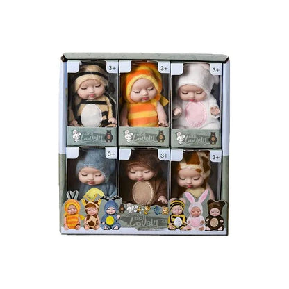 6PCS Princess Doll Gift Set , Holiday & Birthday Gift Box for Girls , Christmas & Halloween Present Everware Hub