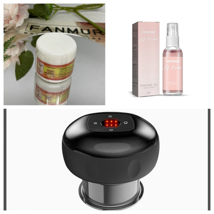 Electric Vacuum Cupping Massage Body Cups Anti-Cellulite Therapy Massager For Body Electric Guasha Scraping Fat Burning Slimming Everware Hub