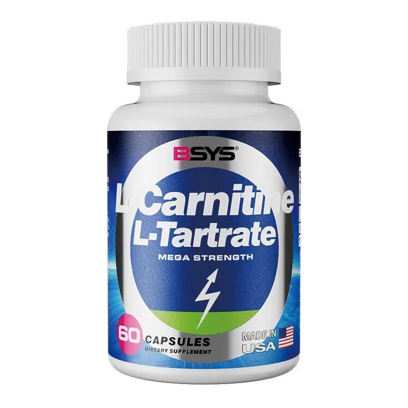 BSYS L-Carnitine L-Tartrate 60 Capsules – Energy, Metabolism & Workout Recovery Support Everware Hub