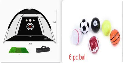 Golf Practice Net Tent – Outdoor Golf Hitting Cage for Backyard, Garden, Grassland Training with Target Sheet Everware Hub