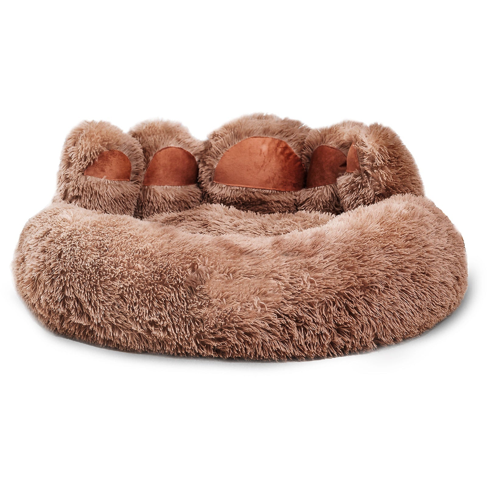 Bear Paw Shaped Dog Bed – Cozy Plush Pet Bed for Small & Medium Dogs and Indoor Cats Everware Hub