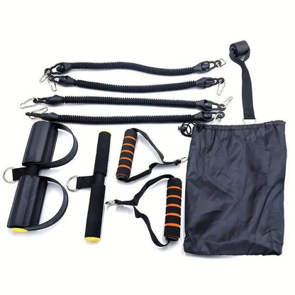 Adjustable Resistance Bands with Foot Pedals – High Tension Everware Hub