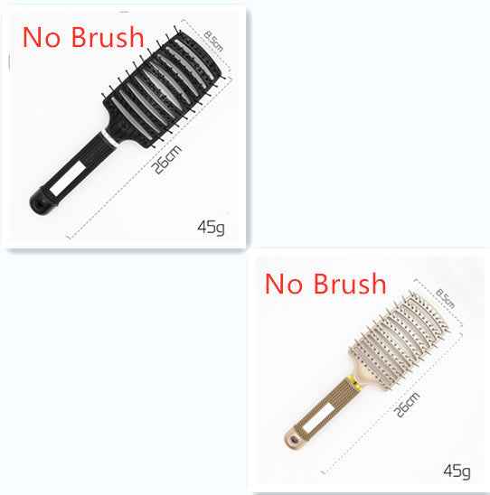 Hairbrush Anti Klit Brushy Haarborstel Women Detangler Hair Brush Bristle Nylon Scalp Massage  Teaser Hair Brush Comb Everware Hub