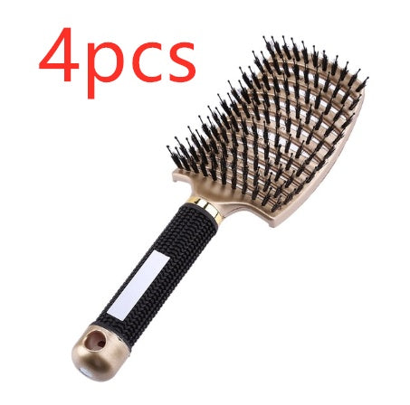 Hairbrush Anti Klit Brushy Haarborstel Women Detangler Hair Brush Bristle Nylon Scalp Massage  Teaser Hair Brush Comb Everware Hub