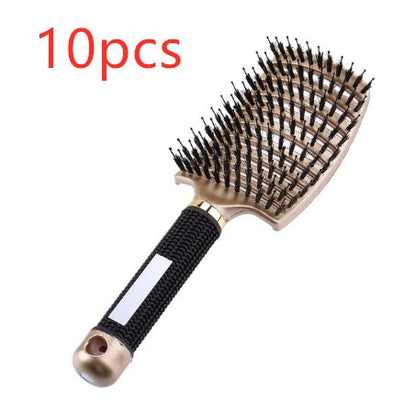 Hairbrush Anti Klit Brushy Haarborstel Women Detangler Hair Brush Bristle Nylon Scalp Massage  Teaser Hair Brush Comb Everware Hub