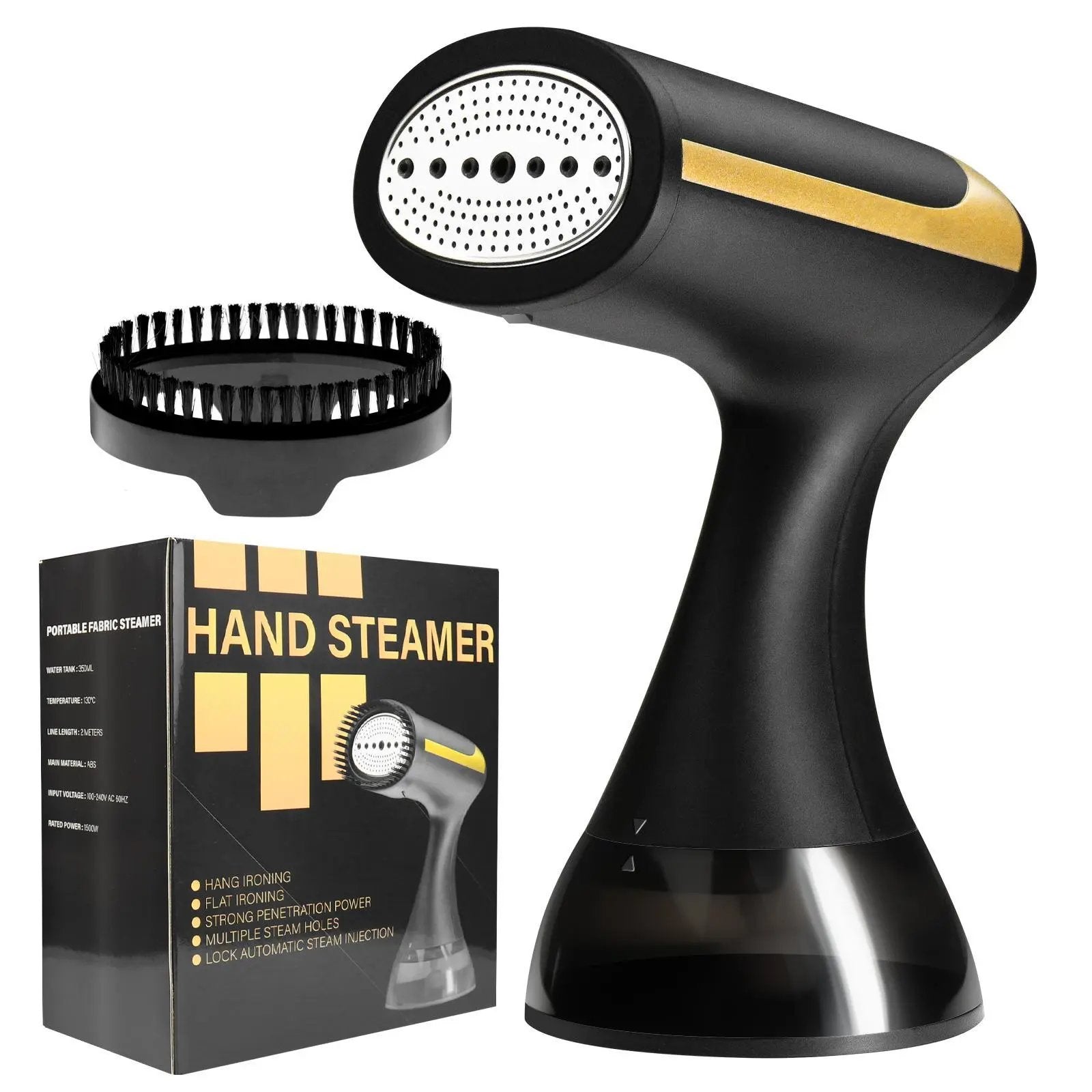 Compact Clothes Steamer,Travel & Home Use, Fast Heat-Up, Wrinkle Removal Everware Hub
