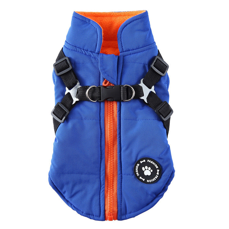 Chest Strap Jacket Cotton-padded Coat Everware Hub