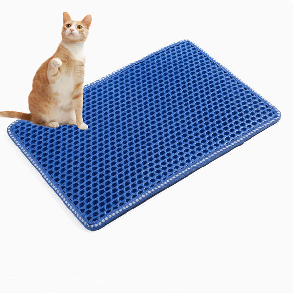Double-layer Rice Cat Litter Mat Everware Hub