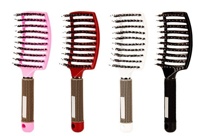 Hairbrush Anti Klit Brushy Haarborstel Women Detangler Hair Brush Bristle Nylon Scalp Massage  Teaser Hair Brush Comb Everware Hub