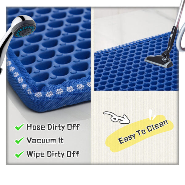 Double-layer Rice Cat Litter Mat Everware Hub