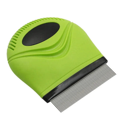 Pet Life 'Grazer' Handheld Travel Grooming Cat And Dog Flea And Tick Comb Everware Hub