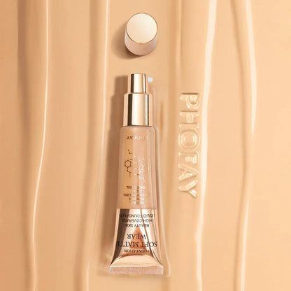 PHOFAY Full Coverage Foundation , Matte Finish, Oil‑Control, Lightweight Everware Hub