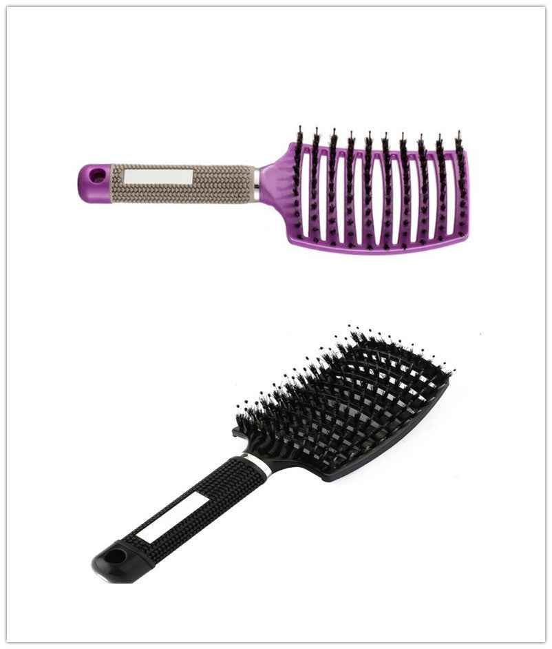 Hairbrush Anti Klit Brushy Haarborstel Women Detangler Hair Brush Bristle Nylon Scalp Massage  Teaser Hair Brush Comb Everware Hub