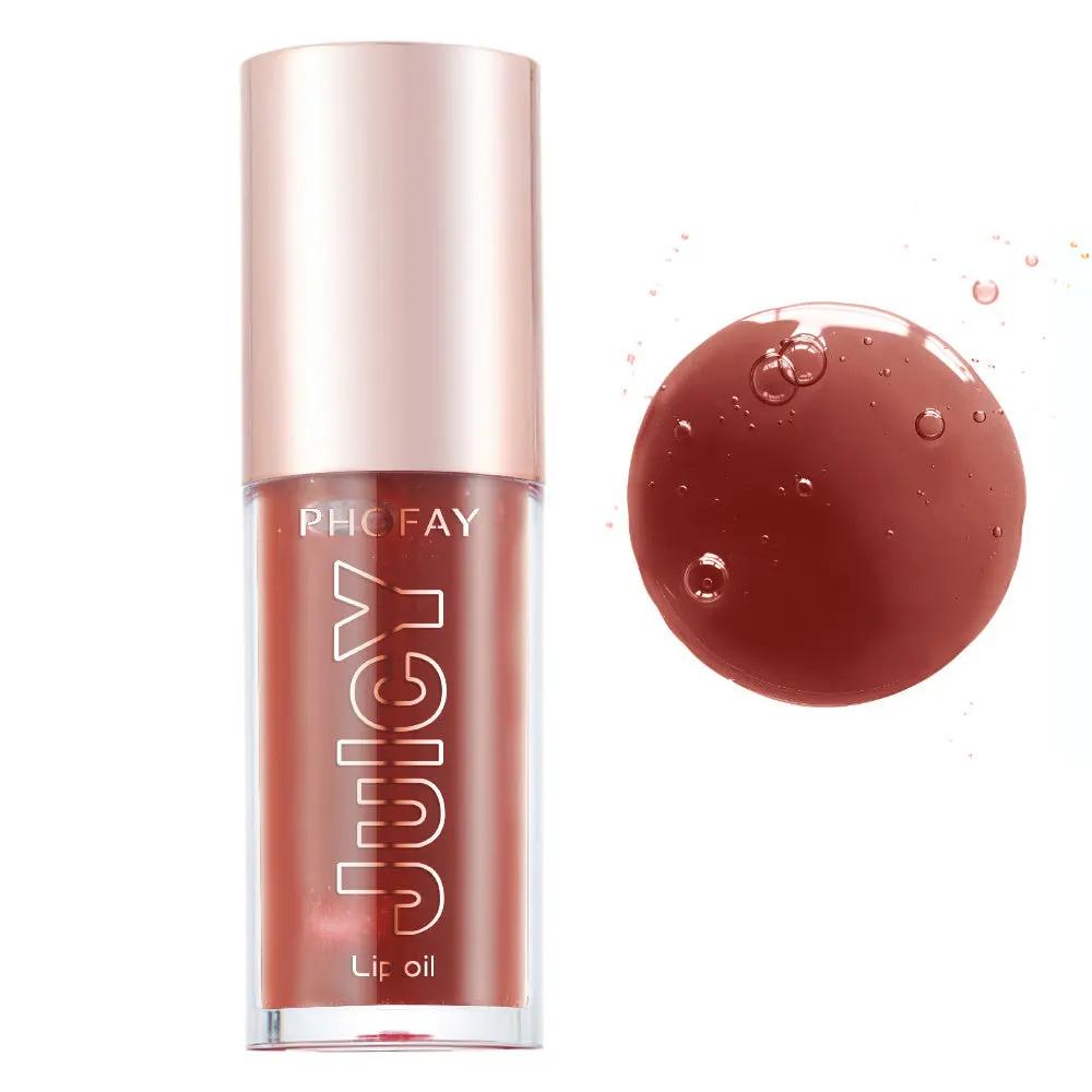 PHOFAY Juicy Lip Oil – Ultra-Hydrating, Sheer Shine Lip Treatment Everware Hub