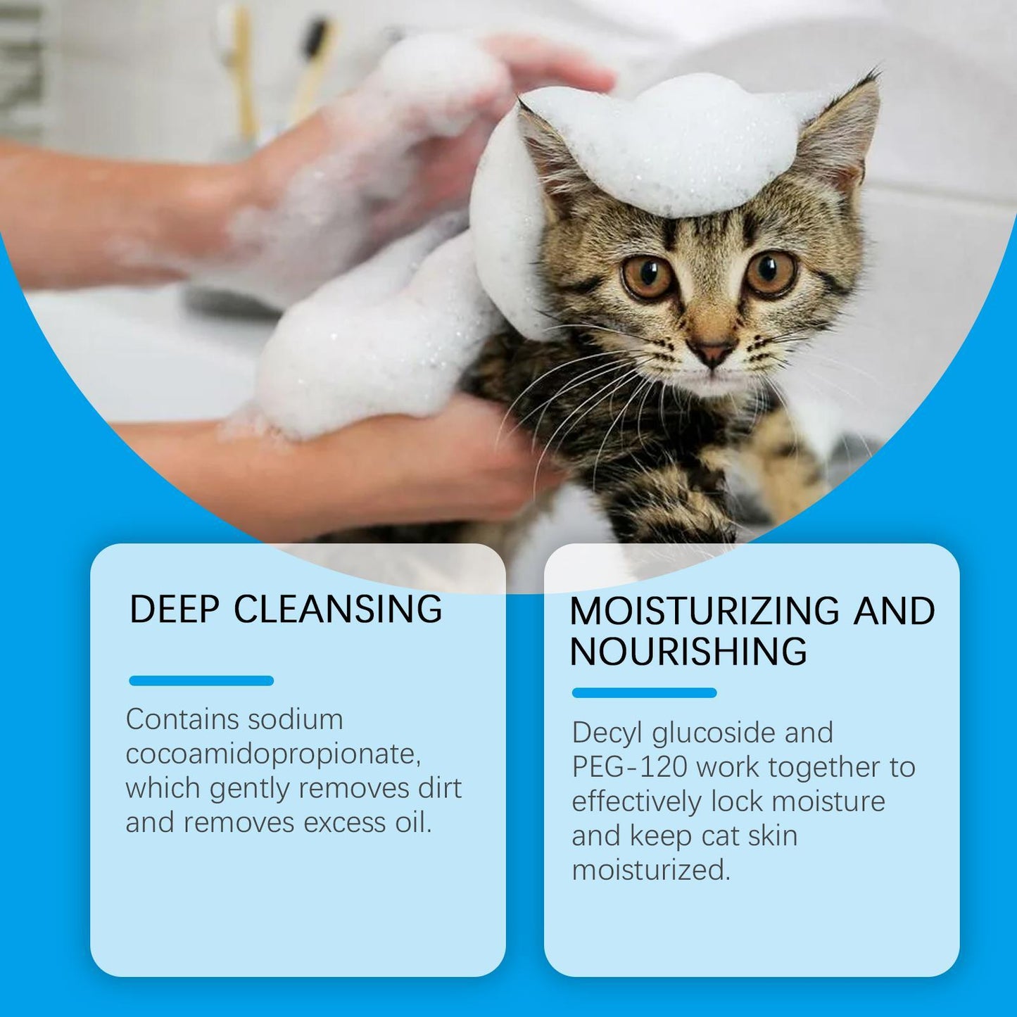 Yegebang Cat Cleaning Mousse Mild Non-irritating Pet Cleaning Foam Everware Hub
