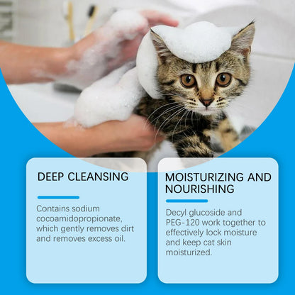 Yegebang Cat Cleaning Mousse Mild Non-irritating Pet Cleaning Foam Everware Hub