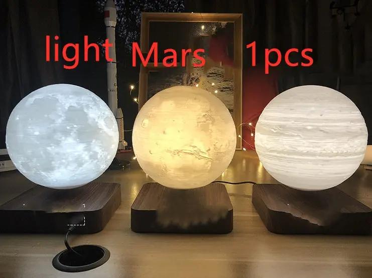Magnetic Levitation Table Lamp ,Moon Light 3D Printing Planet Night Light Everware Hub