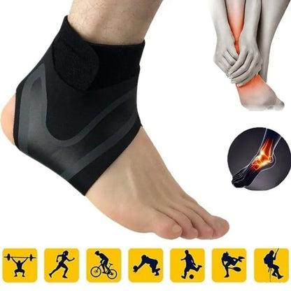 Ankle Support Brace , Compression Sleeves for Running, Basketball & Sports Injury Prevention Everware Hub