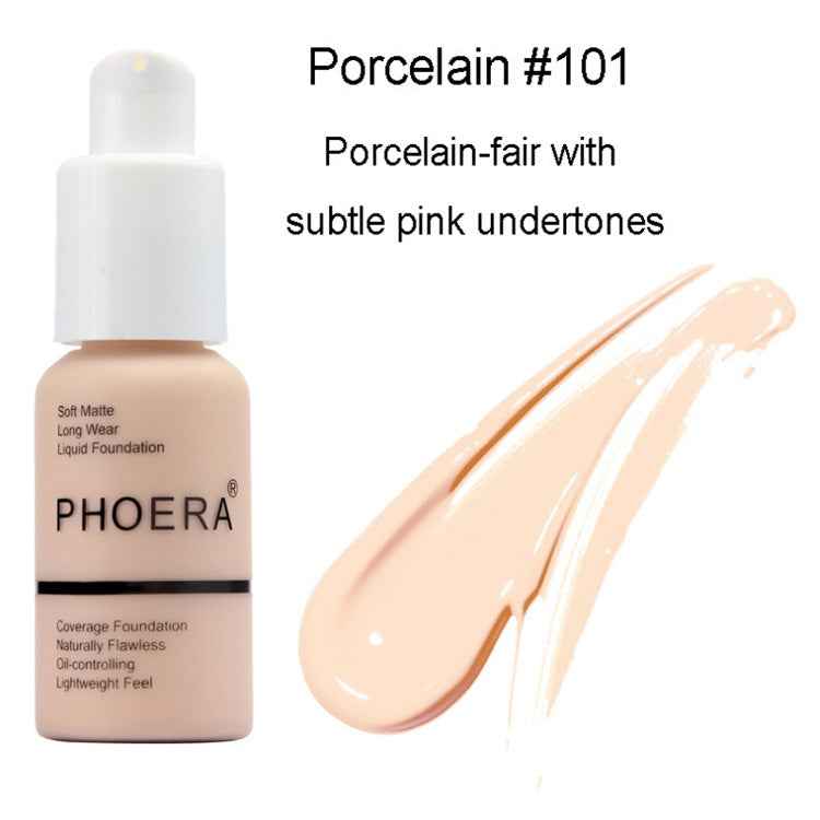 Explosive Press Type Oil Control Natural Color Matte Concealer Foundation Cream Everware Hub