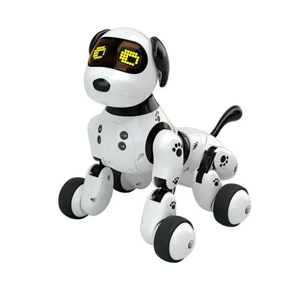 Interactive Electronic Dog Toy ,Smart Puppy Pet Toy with Sound, Movement & Lights Everware Hub