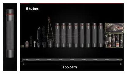 Multifunctional Tactical Walking Stick – Outdoor Defense Alpenstock for Hiking, Camping & Survival Everware Hub