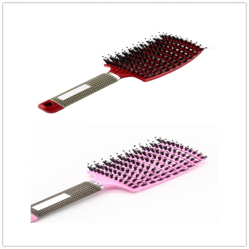 Hairbrush Anti Klit Brushy Haarborstel Women Detangler Hair Brush Bristle Nylon Scalp Massage  Teaser Hair Brush Comb Everware Hub