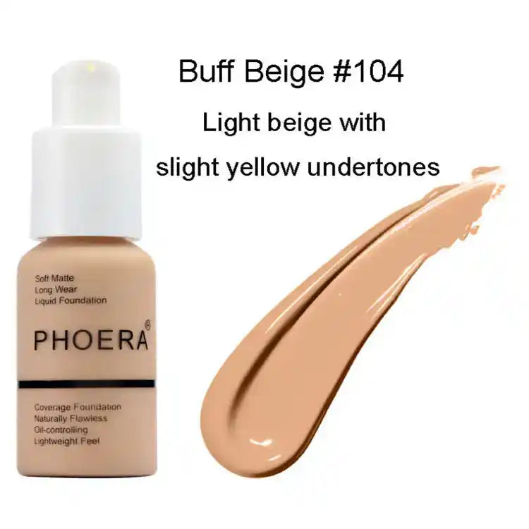 Explosive Press Type Oil Control Natural Color Matte Concealer Foundation Cream Everware Hub