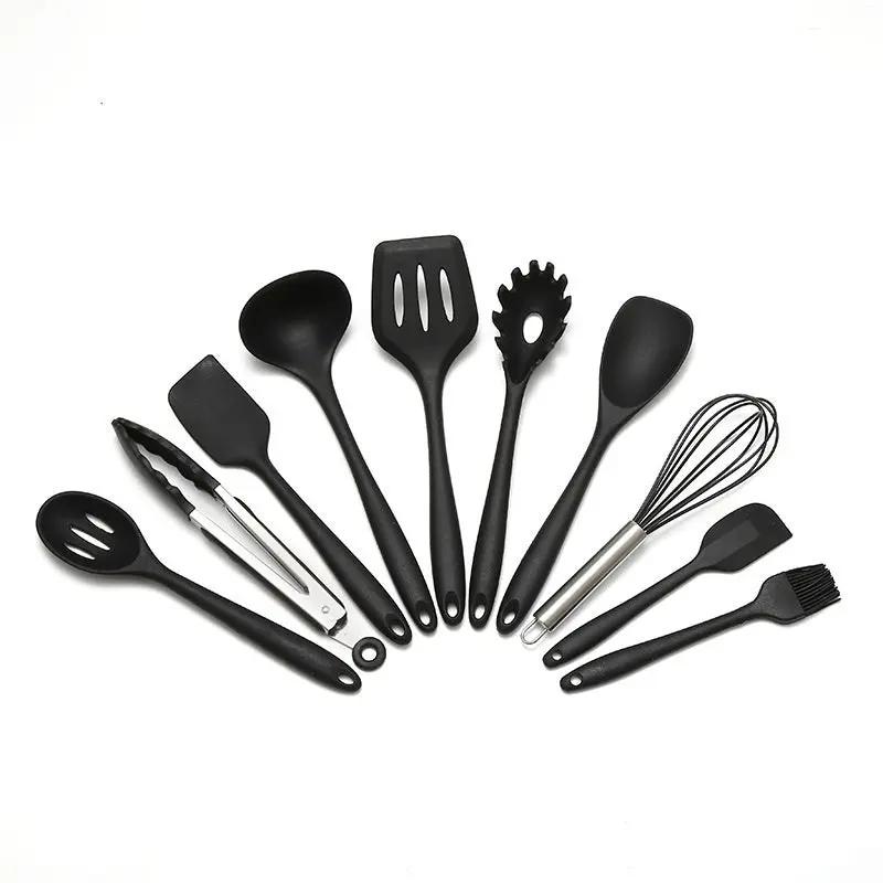 Non Stick Silicone Baking Utensils Black Everware Hub
