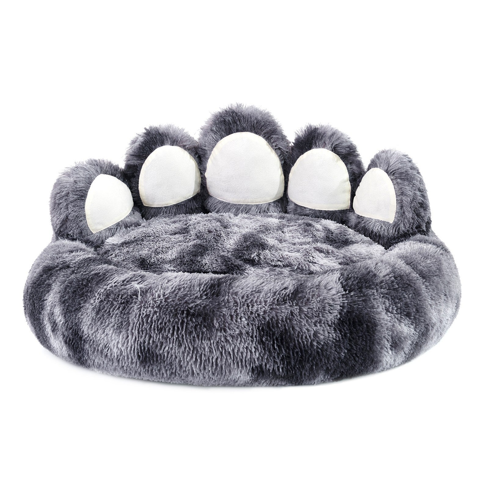 Bear Paw Shaped Dog Bed – Cozy Plush Pet Bed for Small & Medium Dogs and Indoor Cats Everware Hub