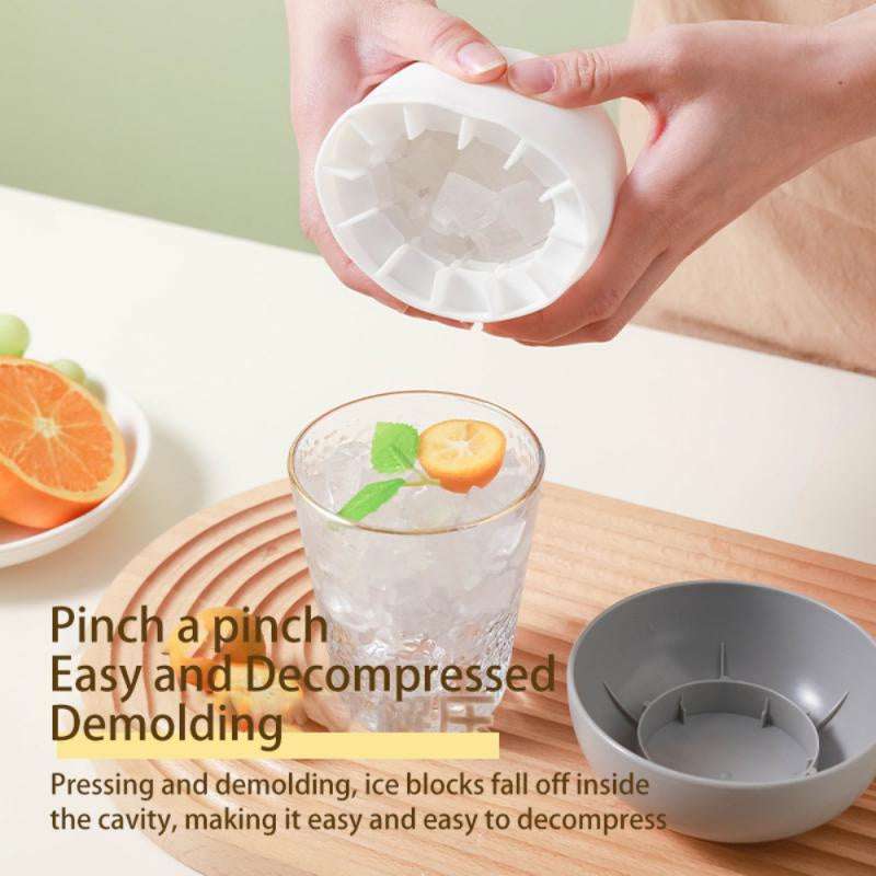 Silicone Mushroom Ice Cube Mold – Durable Ice Maker