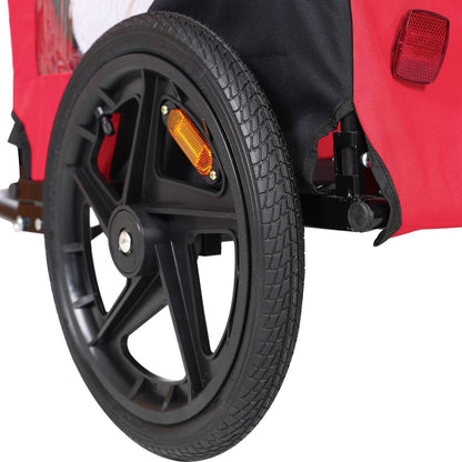 Bicycle Trailer For Pets Outdoor Foldable Dog Trailer With Reflectors Everware Hub