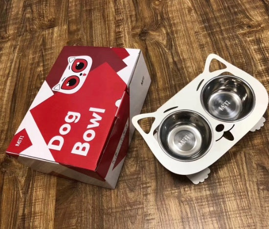 Anti-Falling Cat & Dog Feeding and Water Bowl, Non-Slip, Spill-Resistant Pet Feeder for Food and Water Everware Hub