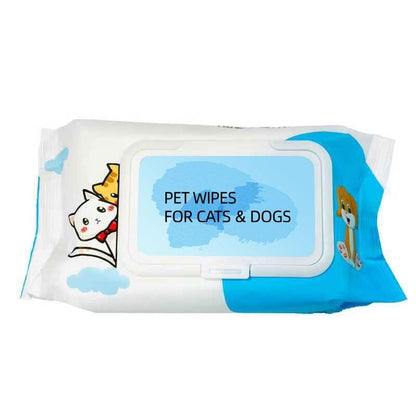 Dog Cat Pet Wet Wipes For Paws And Butt, EarsEyes  Plant-based Pet Wipes, Unscented DogWipes, Cleaning Deodorizing, Paw Wipes ForDogs Cats Pets Everware Hub
