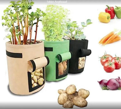 Breathable Grow Bag for Potato Tomato, Durable Planting Sack Everware Hub