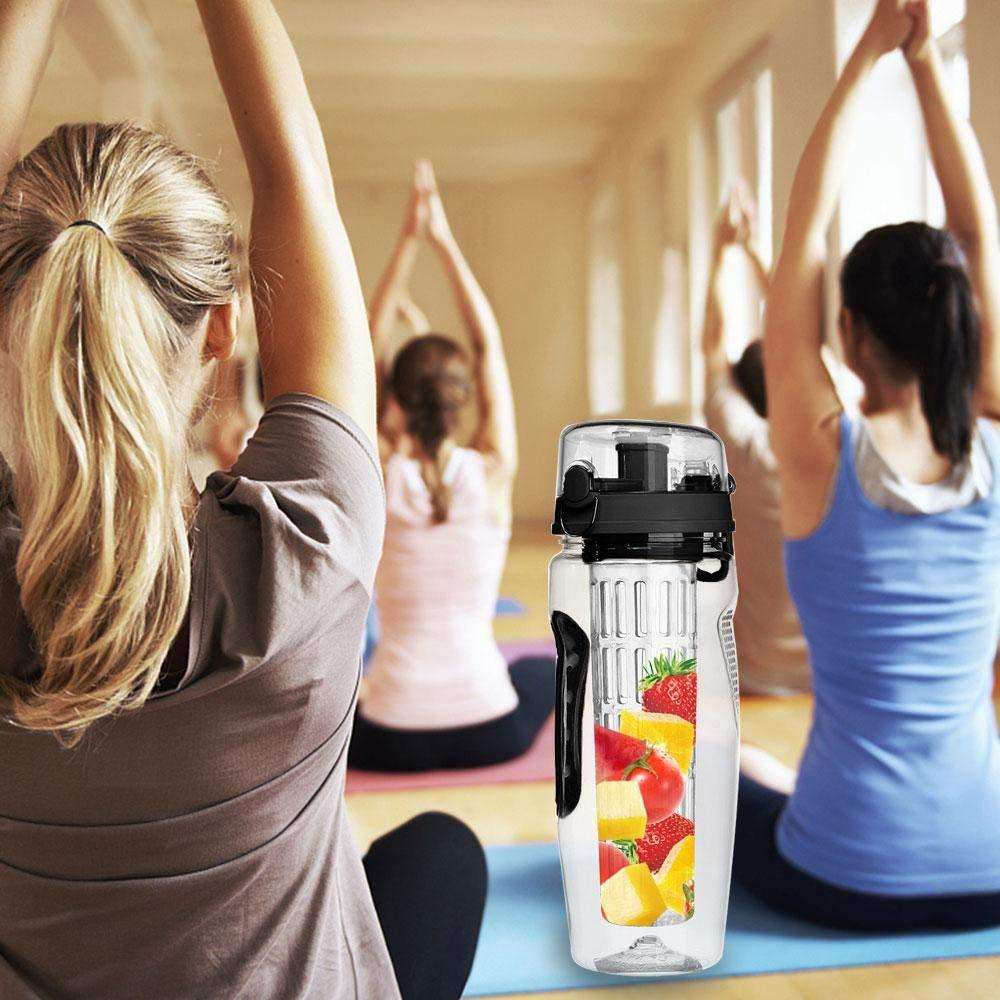 32oz Fruit Infuser Water Bottle – BPA-Free Drink Bottle