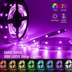 RGB 5050 LED Strip Lights ,12V Flexible SMD Light Strip Everware Hub