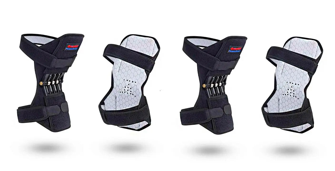 High-Quality Spring Knee Brace Support – Patella Booster for Mountaineering, Squats, and Sports Injury Prevention Everware Hub
