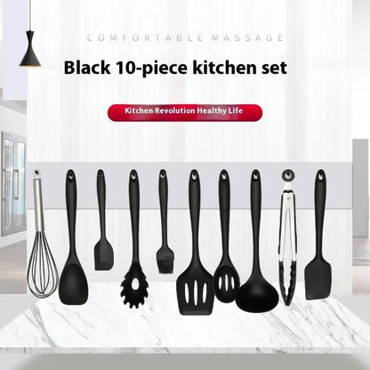 Non Stick Silicone Baking Utensils Black Everware Hub