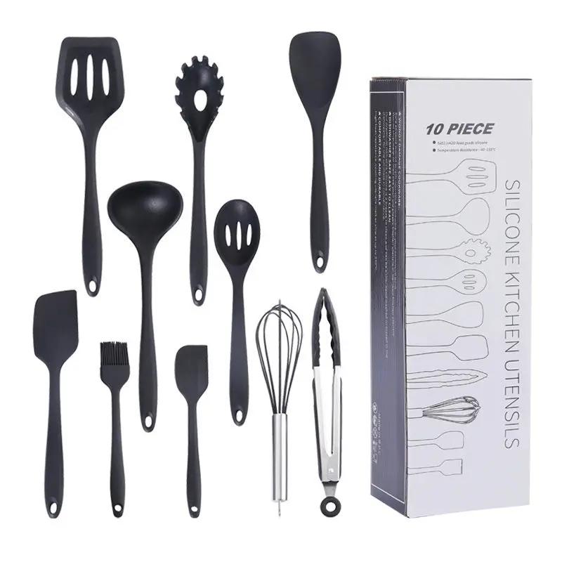 Non Stick Silicone Baking Utensils Black Everware Hub